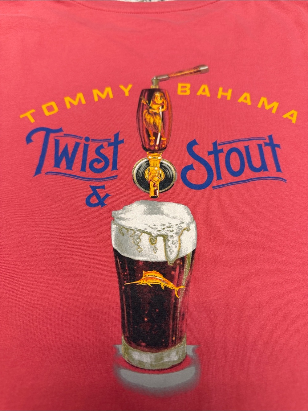 Tommy Bahama Coral Short-Sleeve Logo Tee
